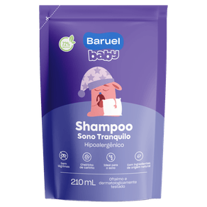 SHAMPOO-BARUEL-BABY-210ML-REFIL-SONO-TRANQUILO SHAMPOO-BARUEL-BABY-210ML-REFIL-SONO-TRANQUILO