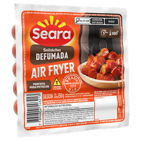 SALSICHA-SEARA-250G-DEFUMADA-AIR-FRYER SALSICHA-SEARA-250G-DEFUMADA-AIR-FRYER
