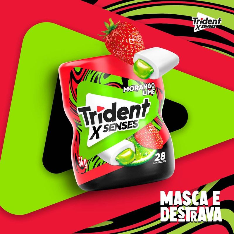 まみ Chiclete Trident Max Hortelã Fresca 16.5g - Farmais