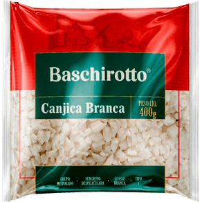 CANJICA-BASCHIROTTO-400GR-BRANCA CANJICA-BASCHIROTTO-400GR-BRANCA